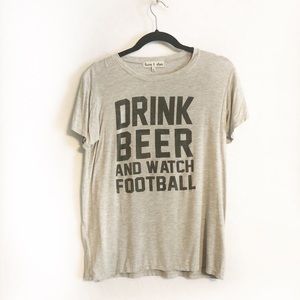 Beer and Football Tee